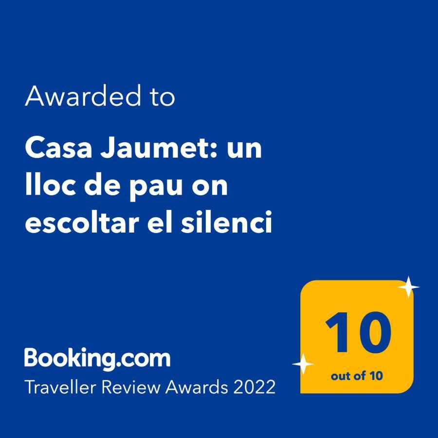 Casa Jaumet: Un Lloc De Pau On Escoltar El Silenci Lejlighed Aramunt Eksteriør billede